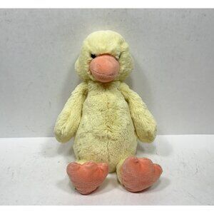 Jellycat Bashful Duck Plush Toy Medium London Stuffed Animal